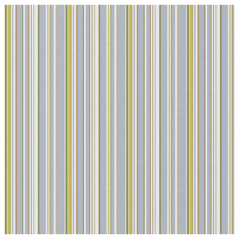 Algodón estampado YURAY Blanco / Multicolor apagados